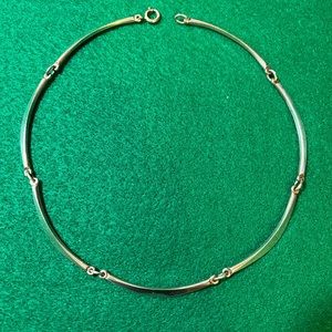 NE From Niels Erik From Denmark Sterling Necklace Choker
